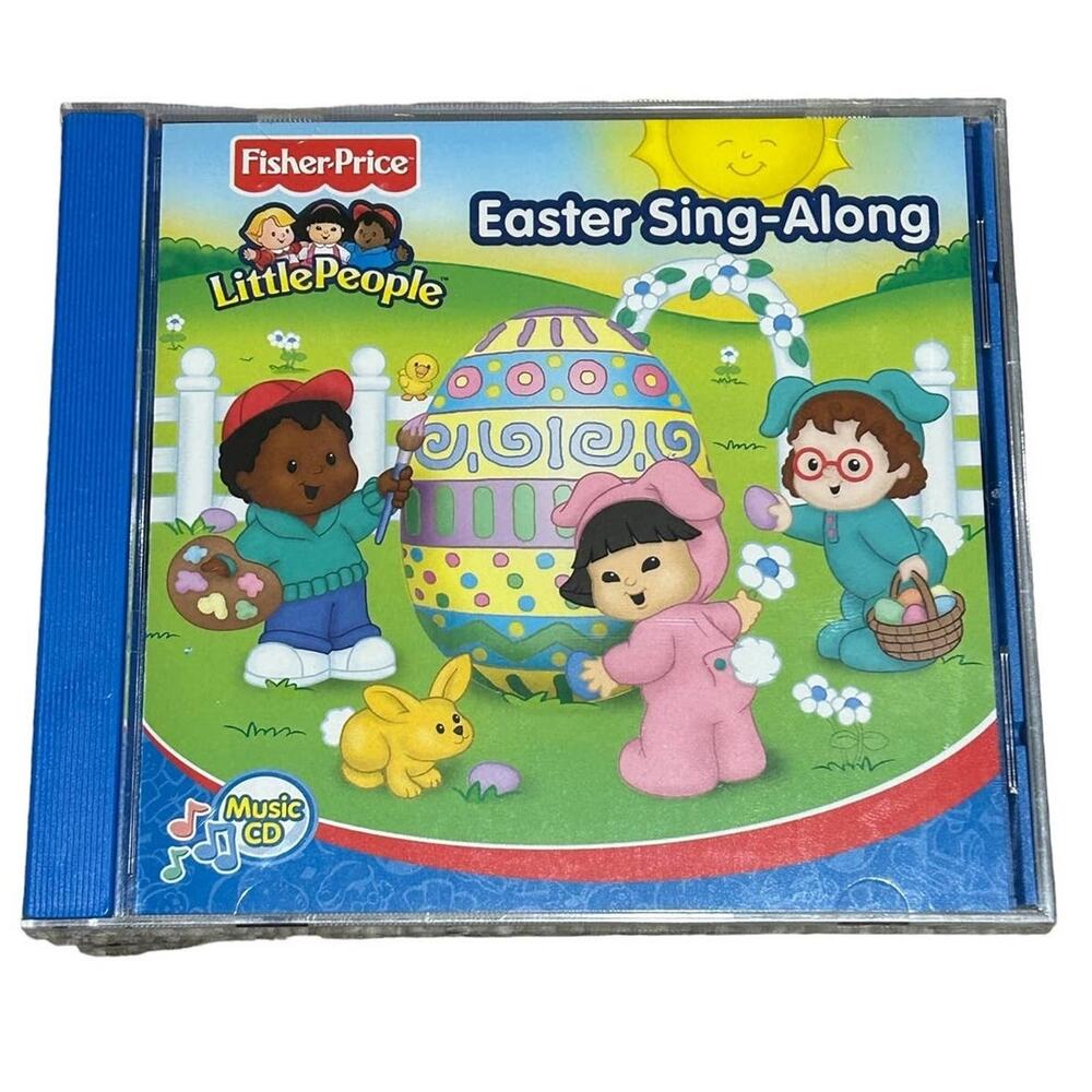 Fisher-Price Little People Easter Sing-Along Musical CD - New & Sealed